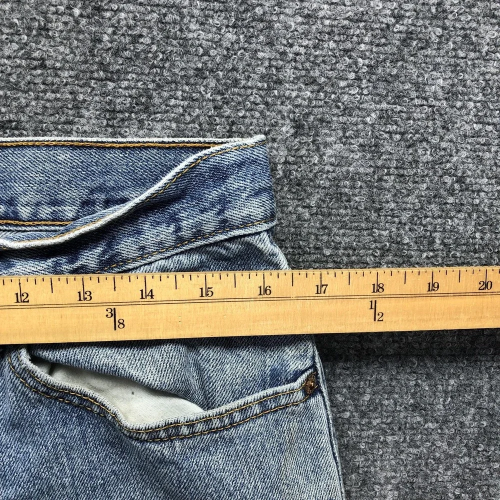 Levis 550 Jeans Mens 33x30 Light Wash Blue Relaxed Fit Tapered Denim Pants